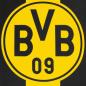 Preview: Borussia Dortmund BVB Bettwäsche Blockstreifen 135 x 200 cm